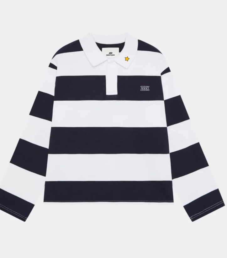 Navy Polo crewneck